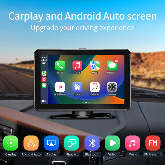 7" Touchscreen Car Play Display